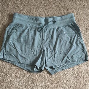 The North Face Women's Athletic Shorts in Light Blue